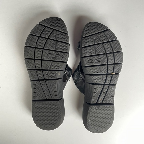 Aerosloes black sandals Sz 8 - Picture 3 of 5